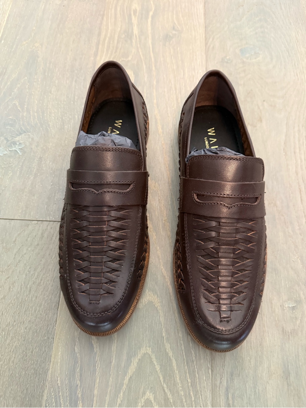 Walk London Leather Men's Loafers